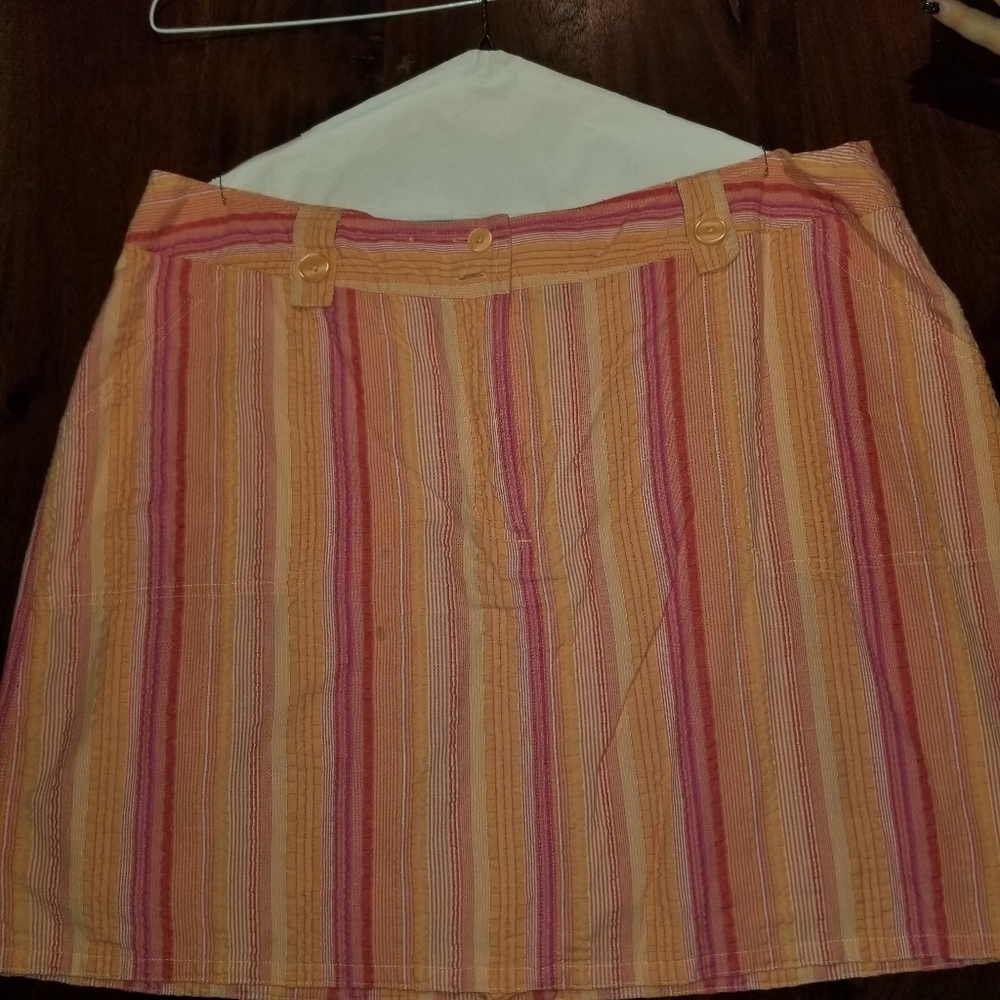 Fashion Bug Sherbet Pink & Green Skort